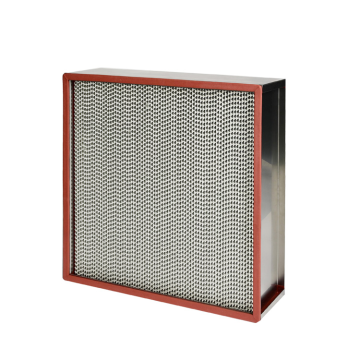 KWS High-temperature resistant aluminum foil high-efficiency filter